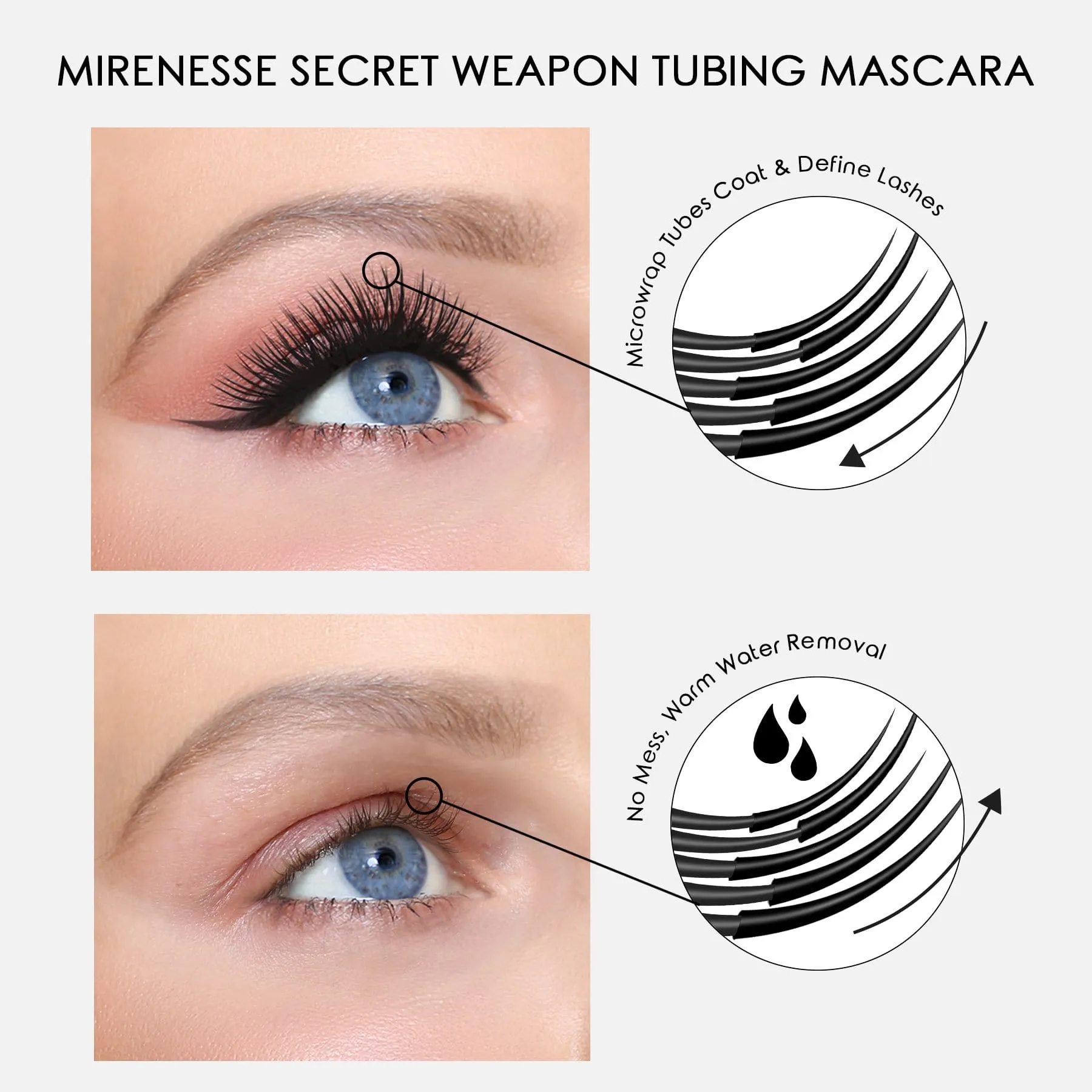 Golden Eyes 24hr Tubing Mascara Mini Kit