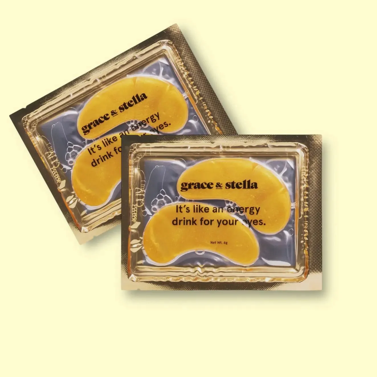 Grace & Stella - Under Eye Mask - Vegan - Gold