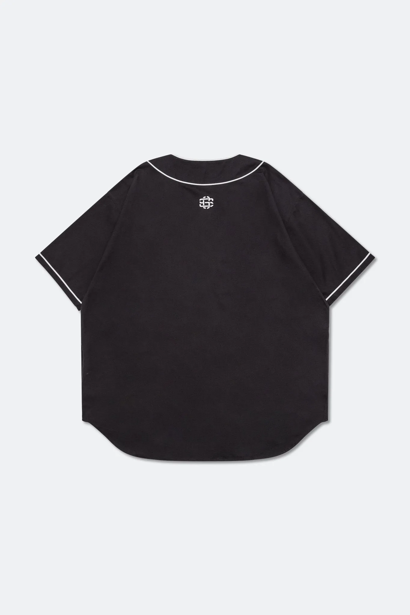 GROSPORTS BASEBALL JERSEY/ CHARCOAL