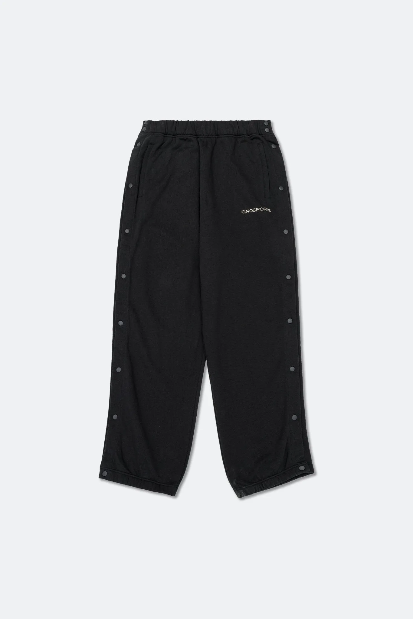 GROSPORTS BASIC TEAR AWAY SWEATPANTS/ CHARCOAL