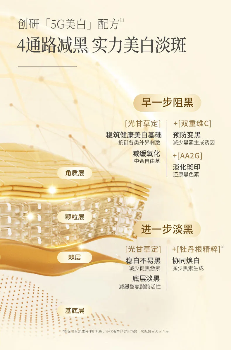 GUYU Whitening Luminosity Repairing Essence In Cream 谷雨光感美白修护精华霜15g 美白奶罐面霜