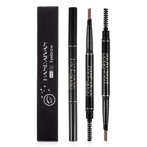 HANDAIYAN Waterproof Two-Headed Eyebrow Pencil with Brush