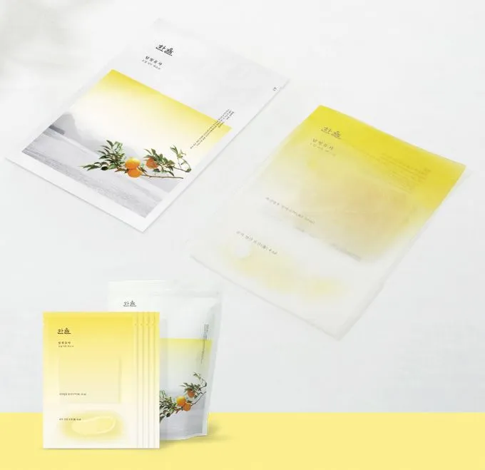 HANYUL Yuja Oil Sheet Mask 5ea