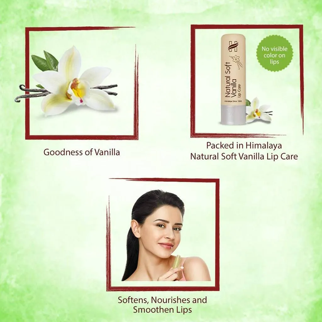 Himalaya Natural Soft Vanilla Lip Care (4.5g)