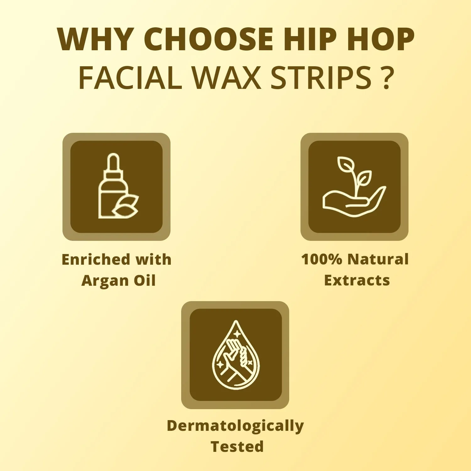 HipHop Facial Wax Strips (Argan Oil, 20 Strips)   Anti-Acne Face Cleanser (Salicylic Acid, 100 ml)