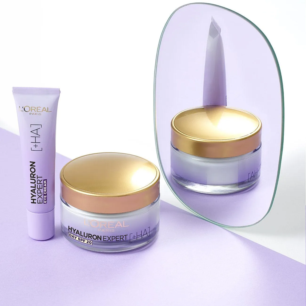 Hyaluron Expert Moisturiser and Anti-Aging Eye Cream with Hyaluronic Acid