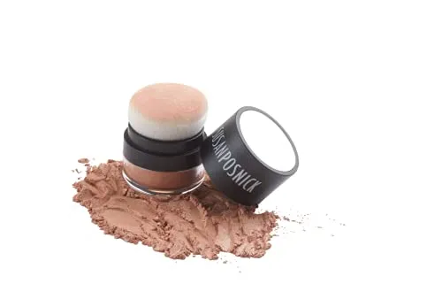 ILLUMINATES: Natural Makeup, Vegan, Cruelty Free, Mineral Powder Highlighter For Face & Body, In Pot (Seduction) USA Brand