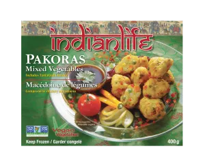 Indian Life - Pakoras Mixed Vegetables, 400 g