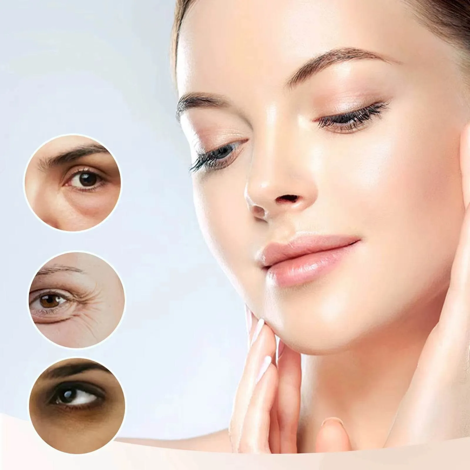 Instant Firming Eye Cream Moisturizing Firming Skin around Eyes Reduce Dark Circles Eye Massage Cream Skin Care Products