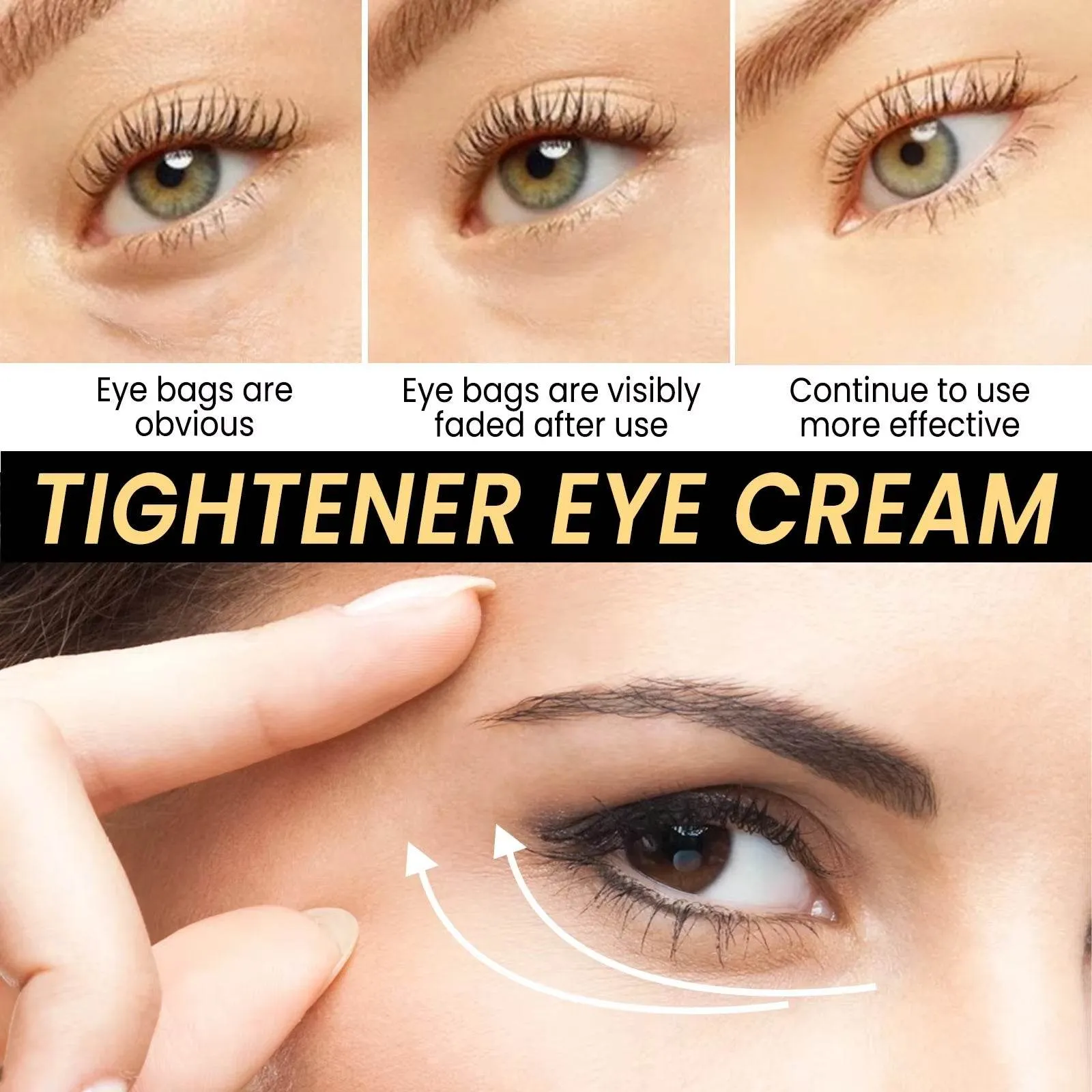 Instant Firming Eye Cream Moisturizing Firming Skin around Eyes Reduce Dark Circles Eye Massage Cream Skin Care Products