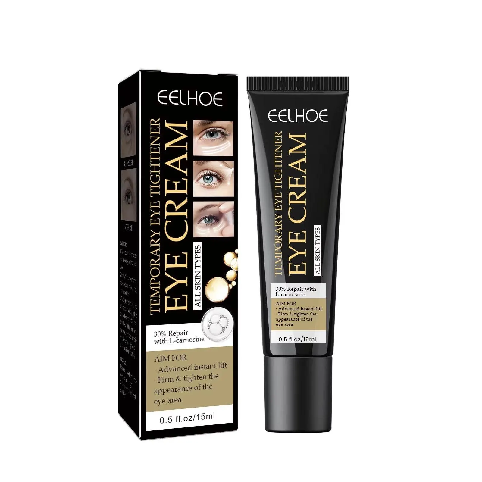 Instant Firming Eye Cream Moisturizing Firming Skin around Eyes Reduce Dark Circles Eye Massage Cream Skin Care Products