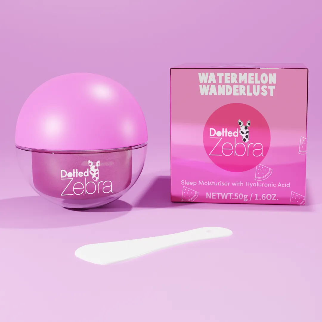 Introducing our FAMOUS Watermelon Wanderlust Sleep Moisturising Mask (with real watermelons) with a cool little applicator, to boot✨🍉