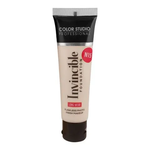 INVINCIBLE FOUNDATION SHADE FAIR IVORY- N15- FLAWLESS PHOTO FINISH MAKEUP