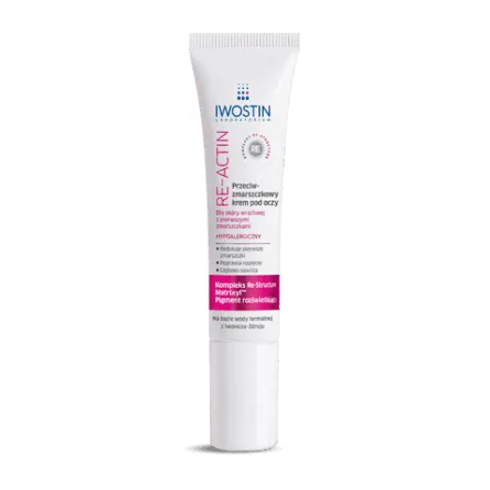 IWOSTIN RE ACTIN Anti wrinkle eye cream 15ml