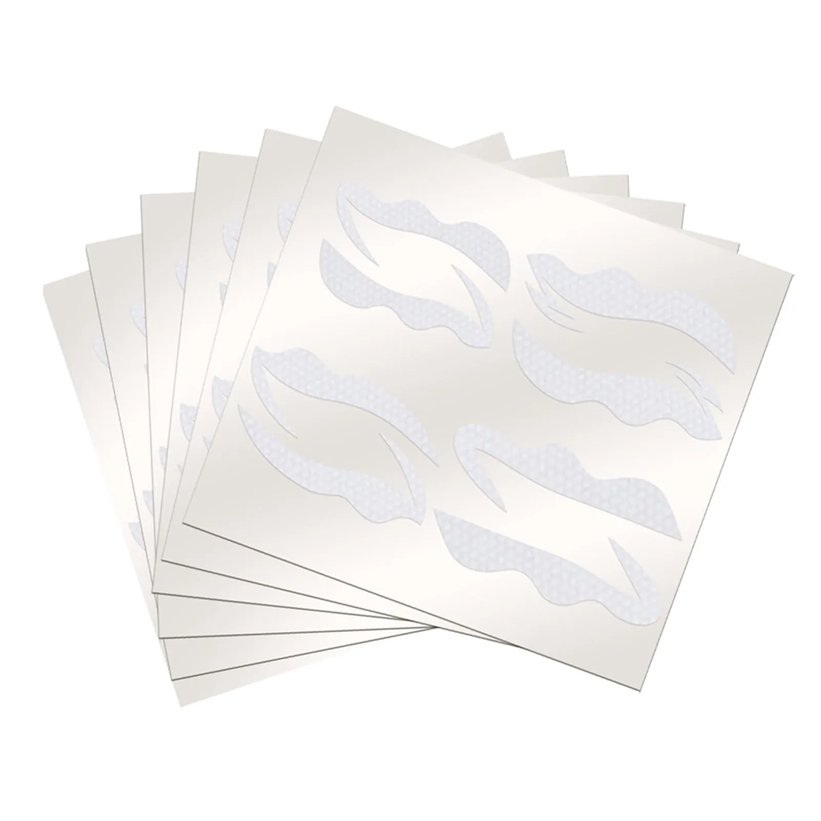 JAYSUING 6 Piece x 4 Pairs Eyeliner Template Cards