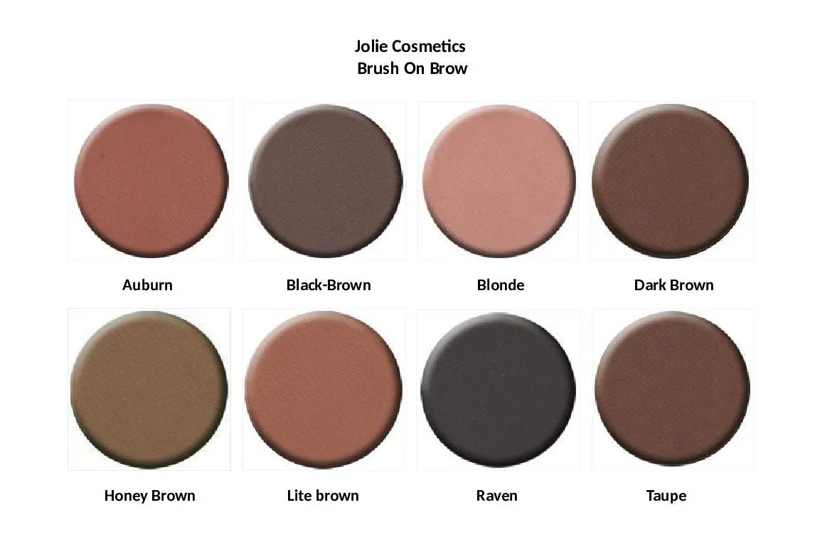 Jolie Brush on Brow Eyebrow Styling Powder (Taupe)