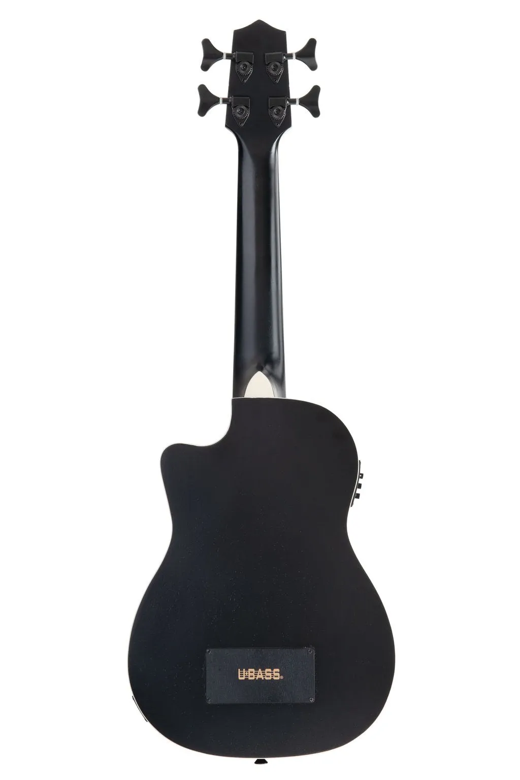 Kala UBASS-JYMN-BK-FS Mahogany Fretted Journeyman U-Bass (Matte Black)