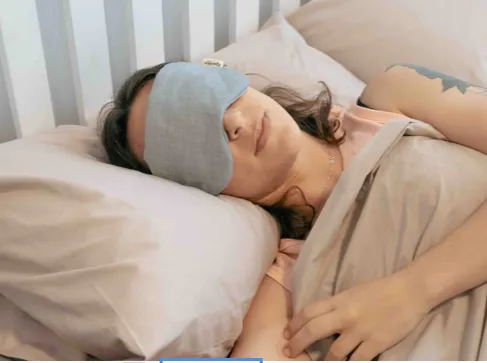 Kind Face Linen   Wisewool Sleep Mask