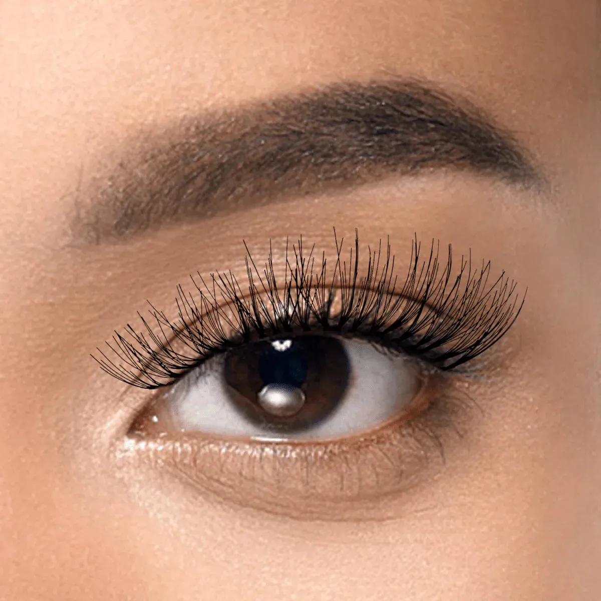 KISS looks so natural trio lash medium combo 3D رموش صناعية