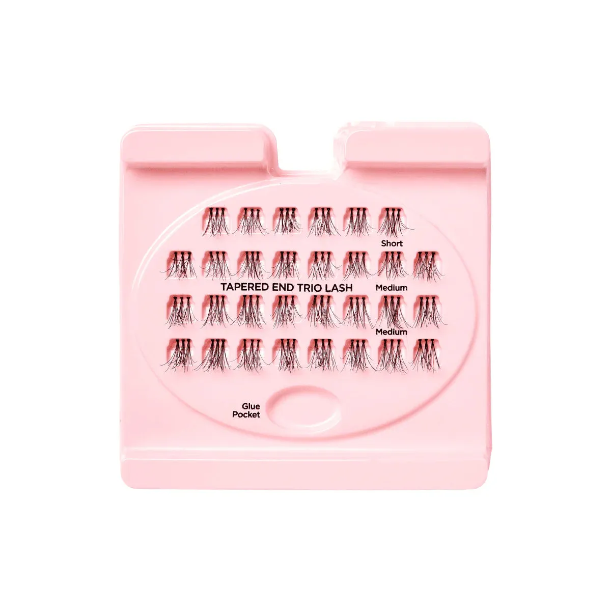 KISS looks so natural trio lash medium combo 3D رموش صناعية