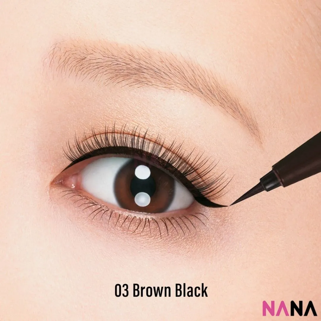 Kiss Me Heroine Make Smooth Liquid Eyeliner #03 Tea Black