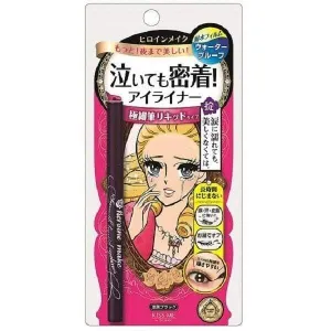Kiss Me Heroine Make Smooth Liquid Eyeliner Waterproof - Black