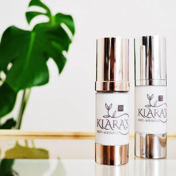 Klara's Anti-Wrinkle Day and Night Skin Care Bundle - Reduce Wrinkles Nourish Skin with Antioxidant and Nutrients Anti-Wrinkles Day Night Skin Care Bundle for Women.