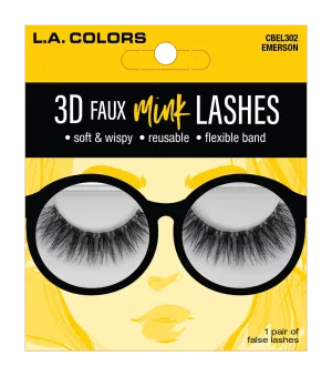 LA COLORS 3D Flux Mink Lashes