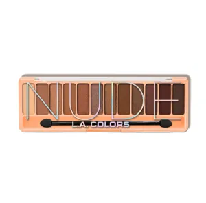LA COLORS Color Vibe Eyeshadow 12 Mix & Match Shadow Nude
