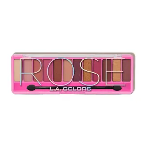 LA COLORS Color Vibe Eyeshadow 12 Mix & Match Shadow Rose