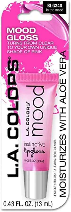L.A. COLORS Lip-gloss In The Mood, 1 Ounce (CBLG340)
