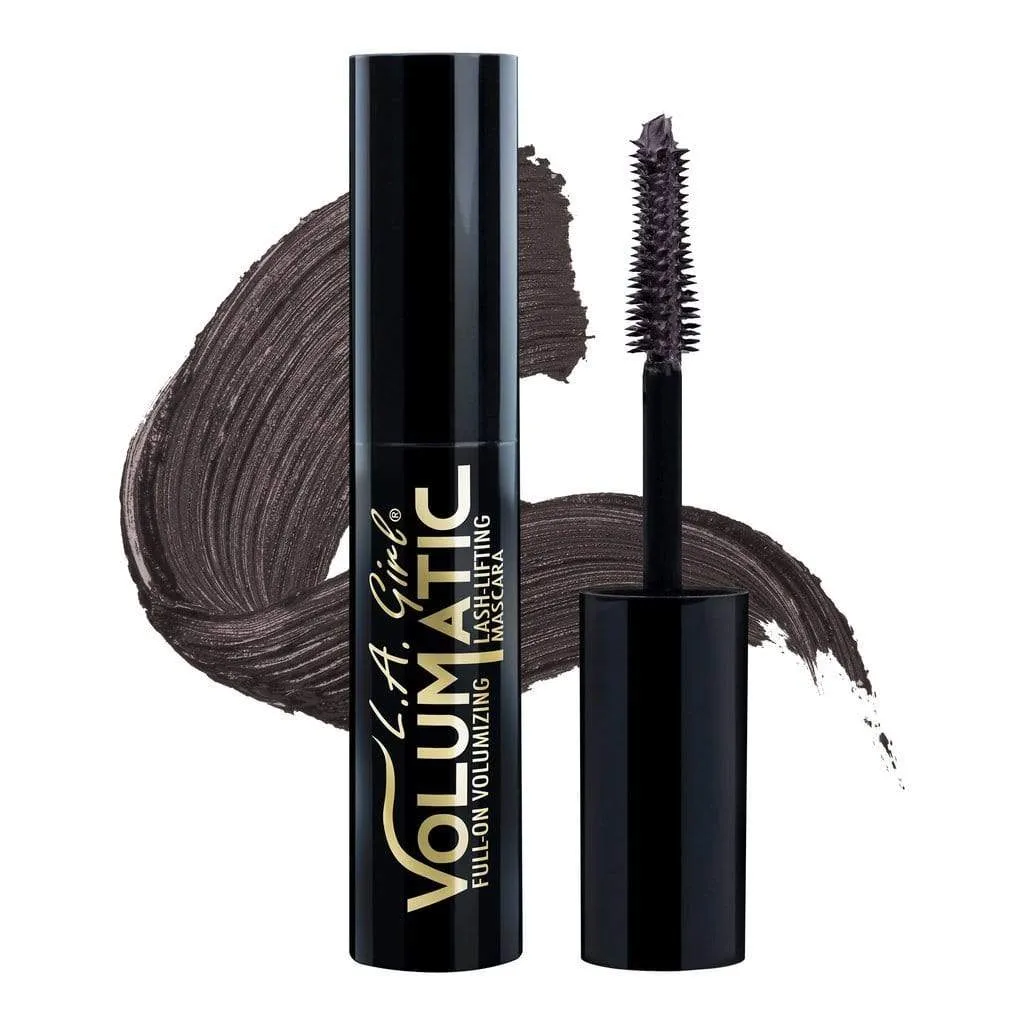 LA Girl Volumatic Mascara Black Brown - Long-Lasting, Smudge-Proof