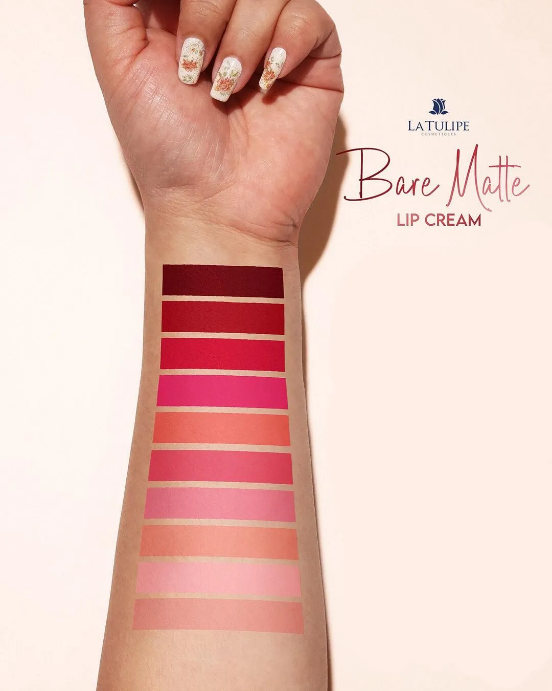 La Tulipe Cosmetiques Bare Matte Lip Cream - 05 Miss Mauve - 4.5g