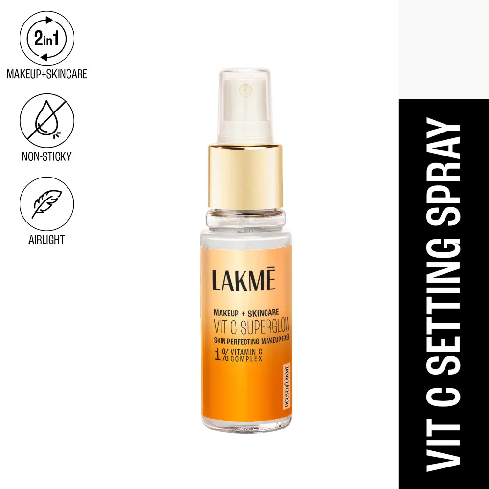 Lakmē VitC Superglow Tint   Setting Spray Combo
