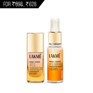Lakmē VitC Superglow Tint   Setting Spray Combo