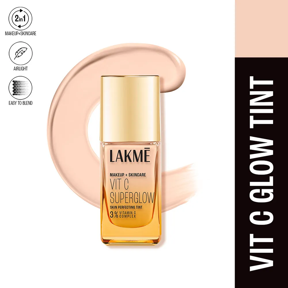 Lakmē VitC Superglow Tint   Setting Spray Combo