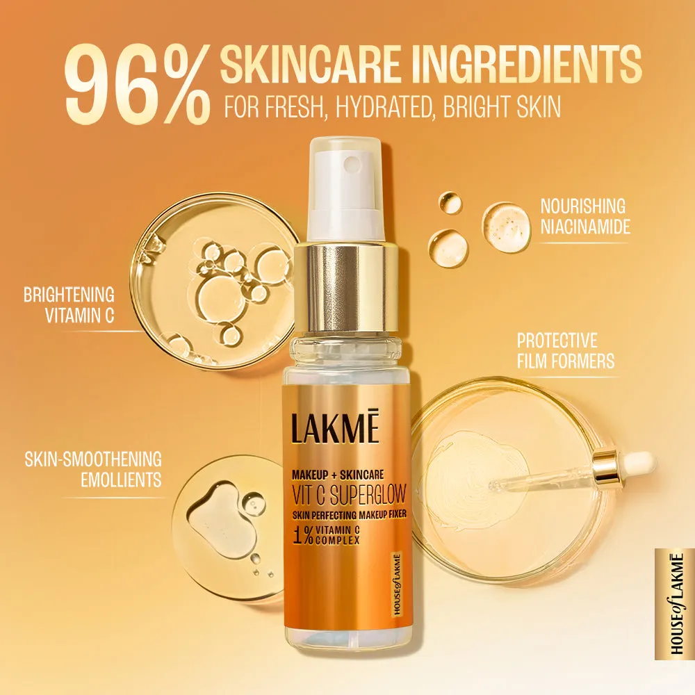 Lakmē VitC Superglow Tint   Setting Spray Combo