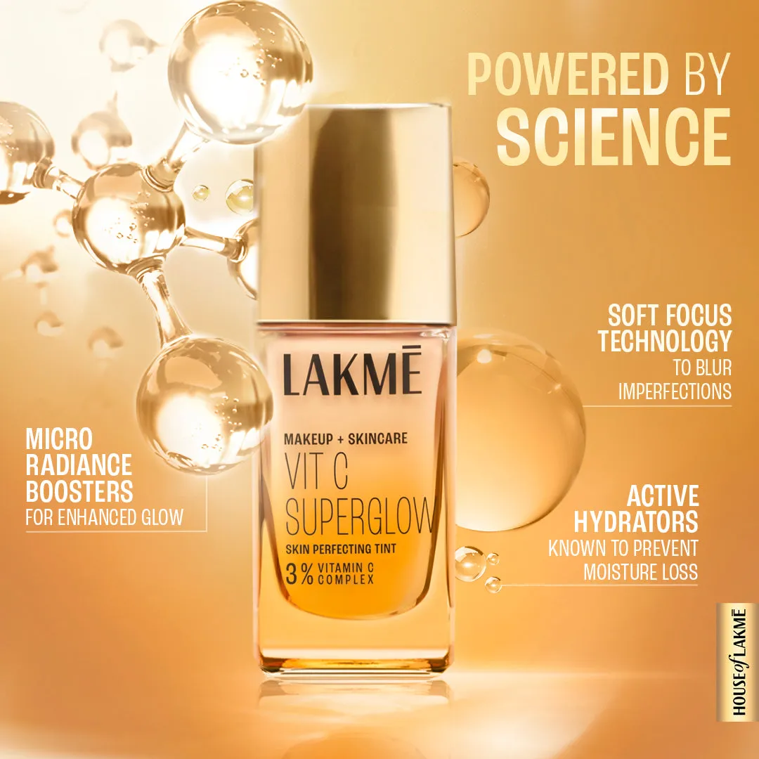 Lakmē VitC Superglow Tint   Setting Spray Combo