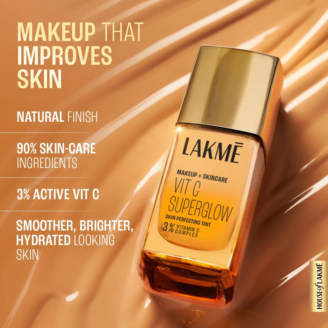 Lakmē VitC Superglow Tint   Setting Spray Combo