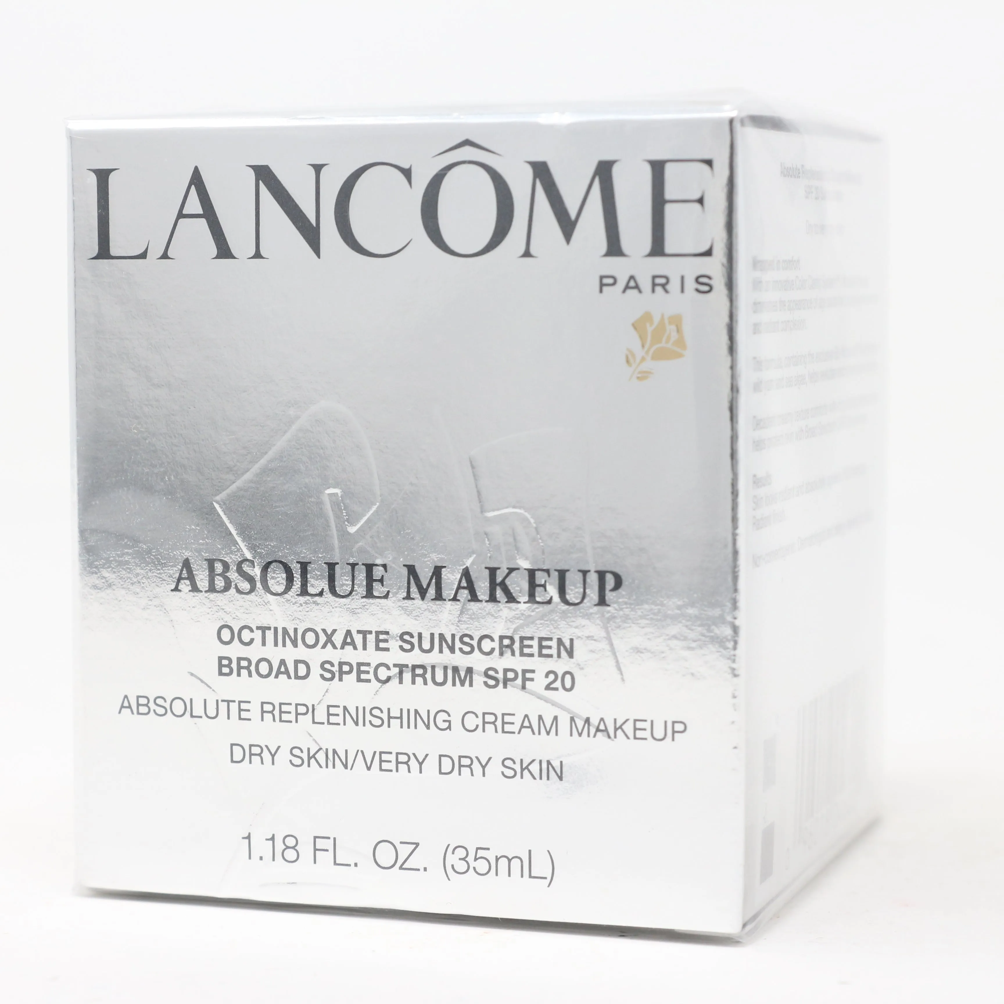 Lancome Absolue Makeup Cream Foundation Almond 20 (W) 1.18oz/35ml New With Box
