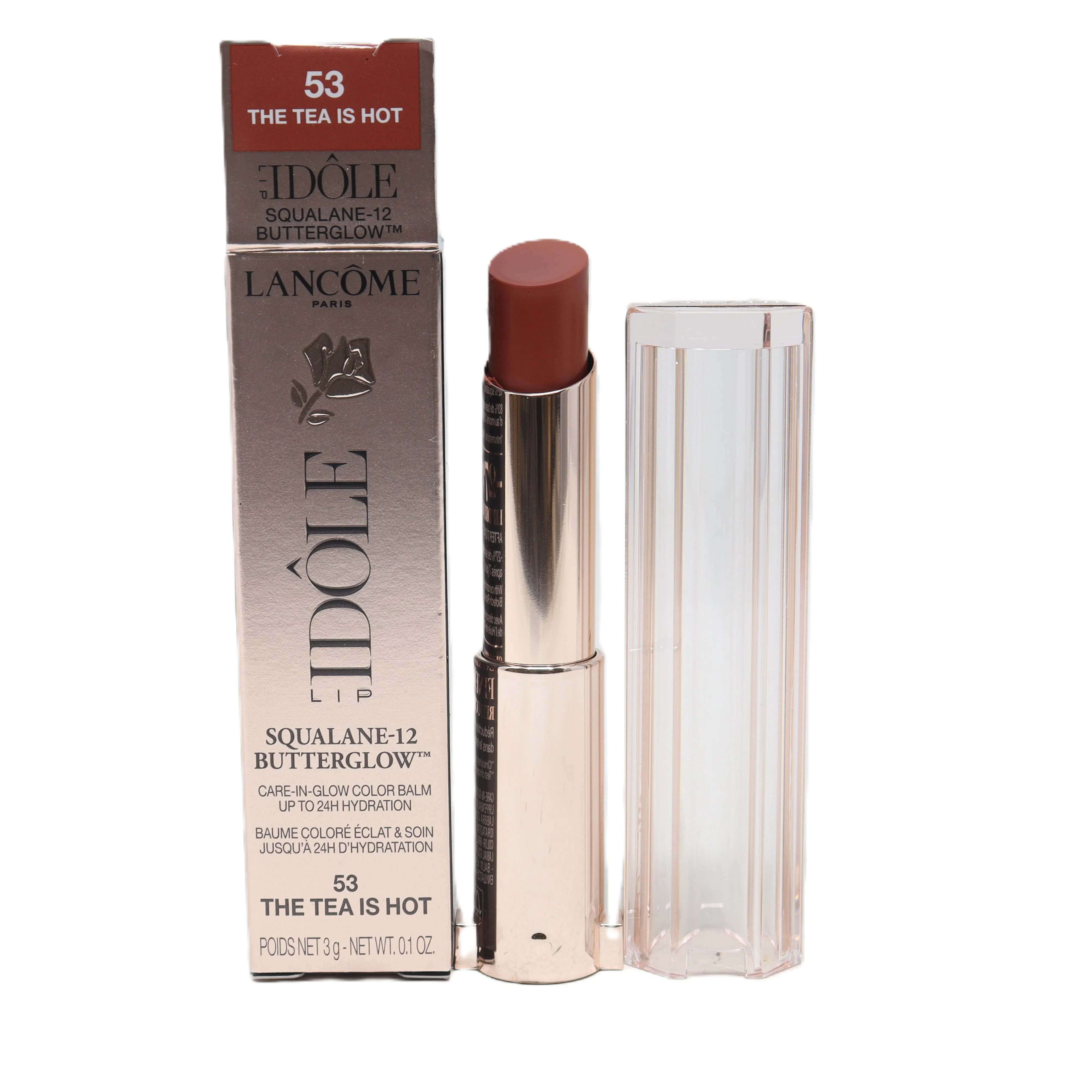 Lancome Lip Idôle Squalane-12 Butterglow Hydrating Lip Balm 0.1oz  New With Box