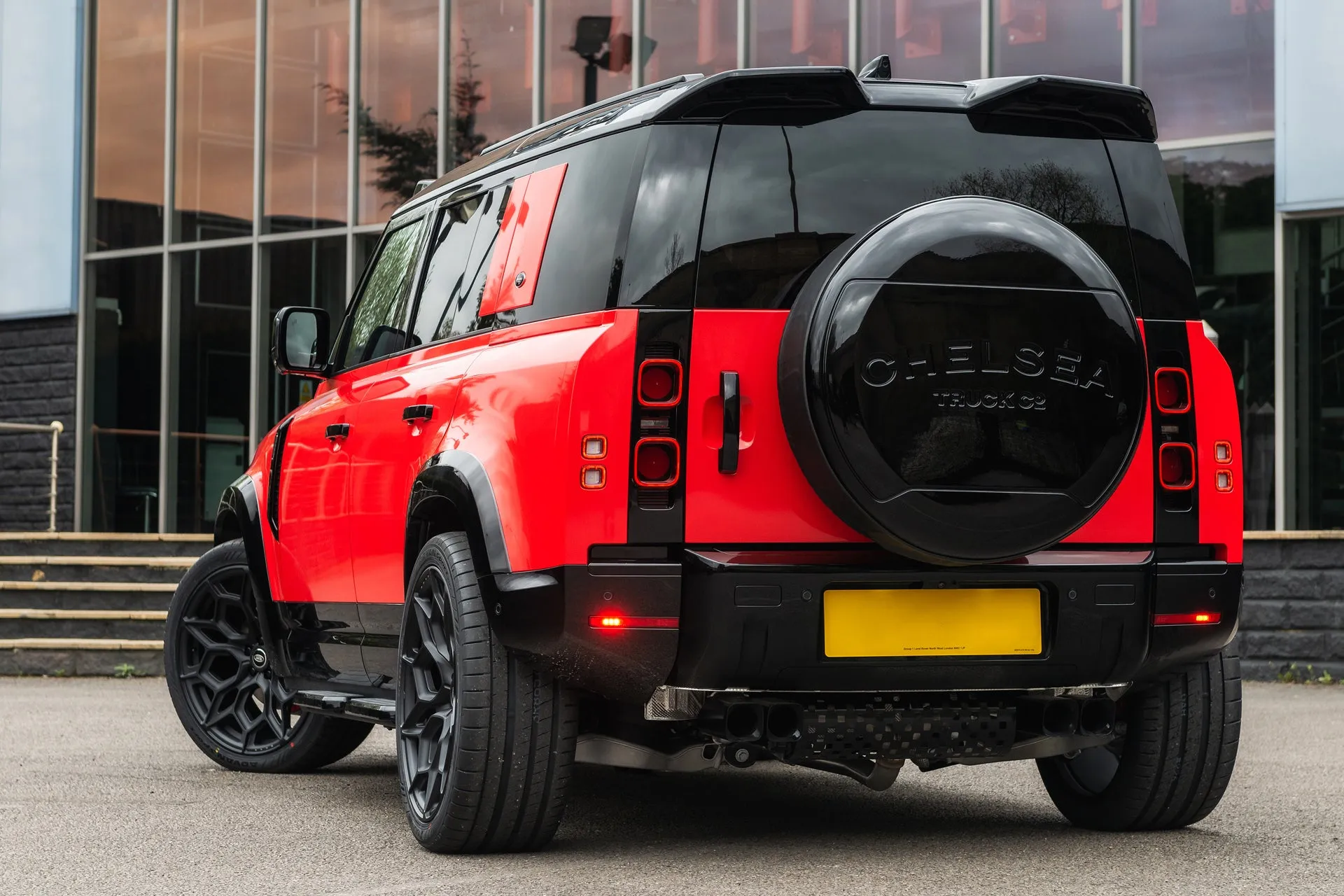 Land Rover Defender 110 - Rosso Corsa Red