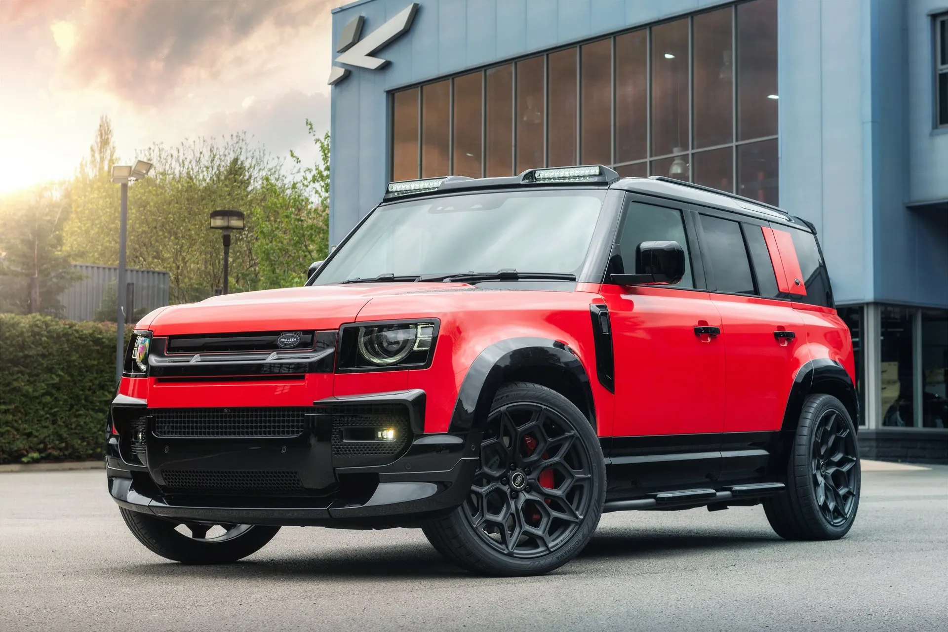 Land Rover Defender 110 - Rosso Corsa Red