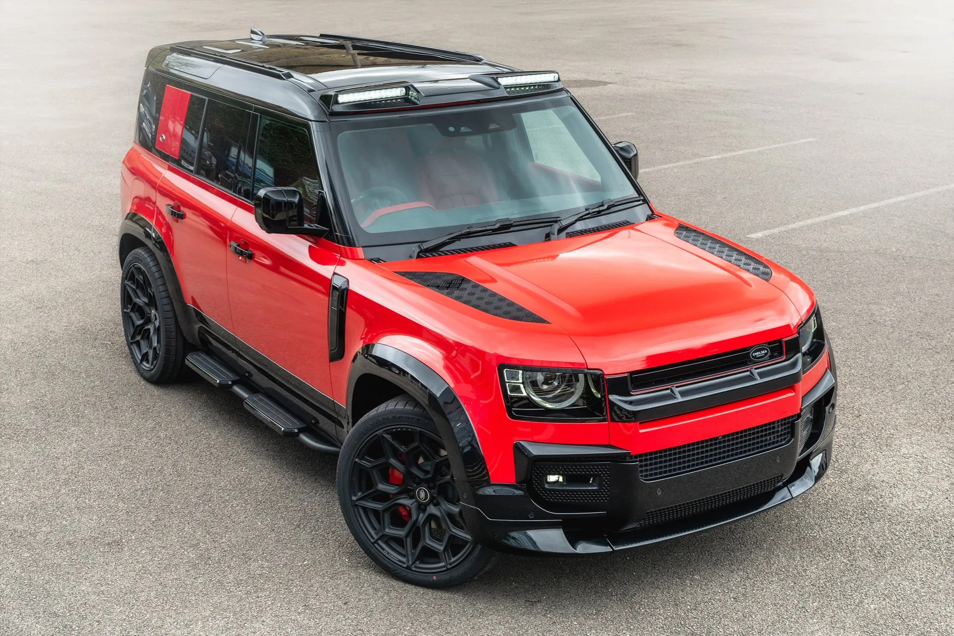 Land Rover Defender 110 - Rosso Corsa Red
