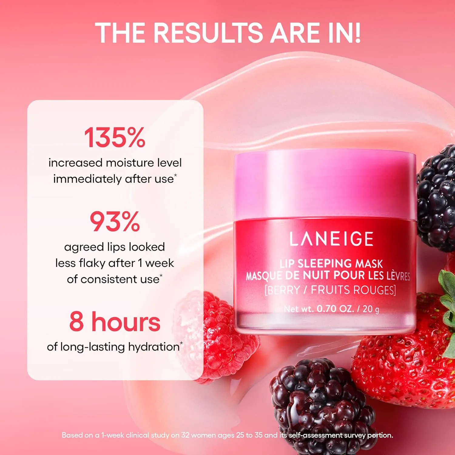 LANEIGE Midnight Minis Lip Sleeping Mask set