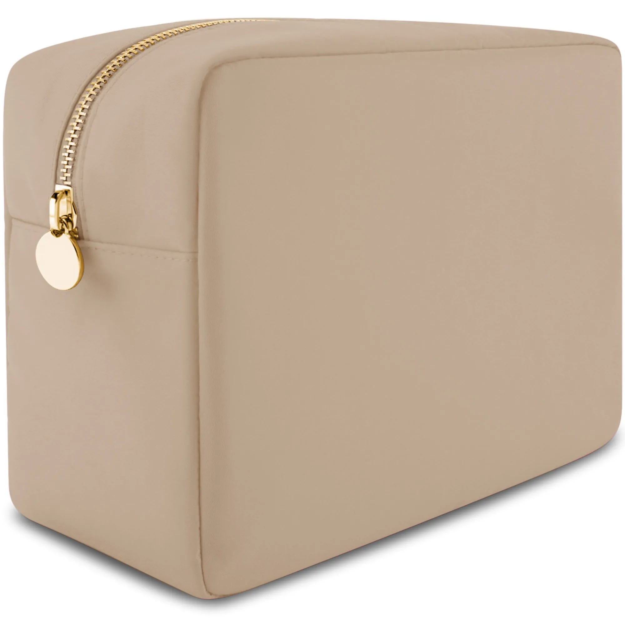 Large Makeup Bag White - Travel Toiletry Bag For Women