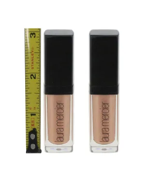 Laura Mercier Lip Glace 'Sparkling' 0.1oz/2.8g MINI,Travel Size New (Pack Of 2)