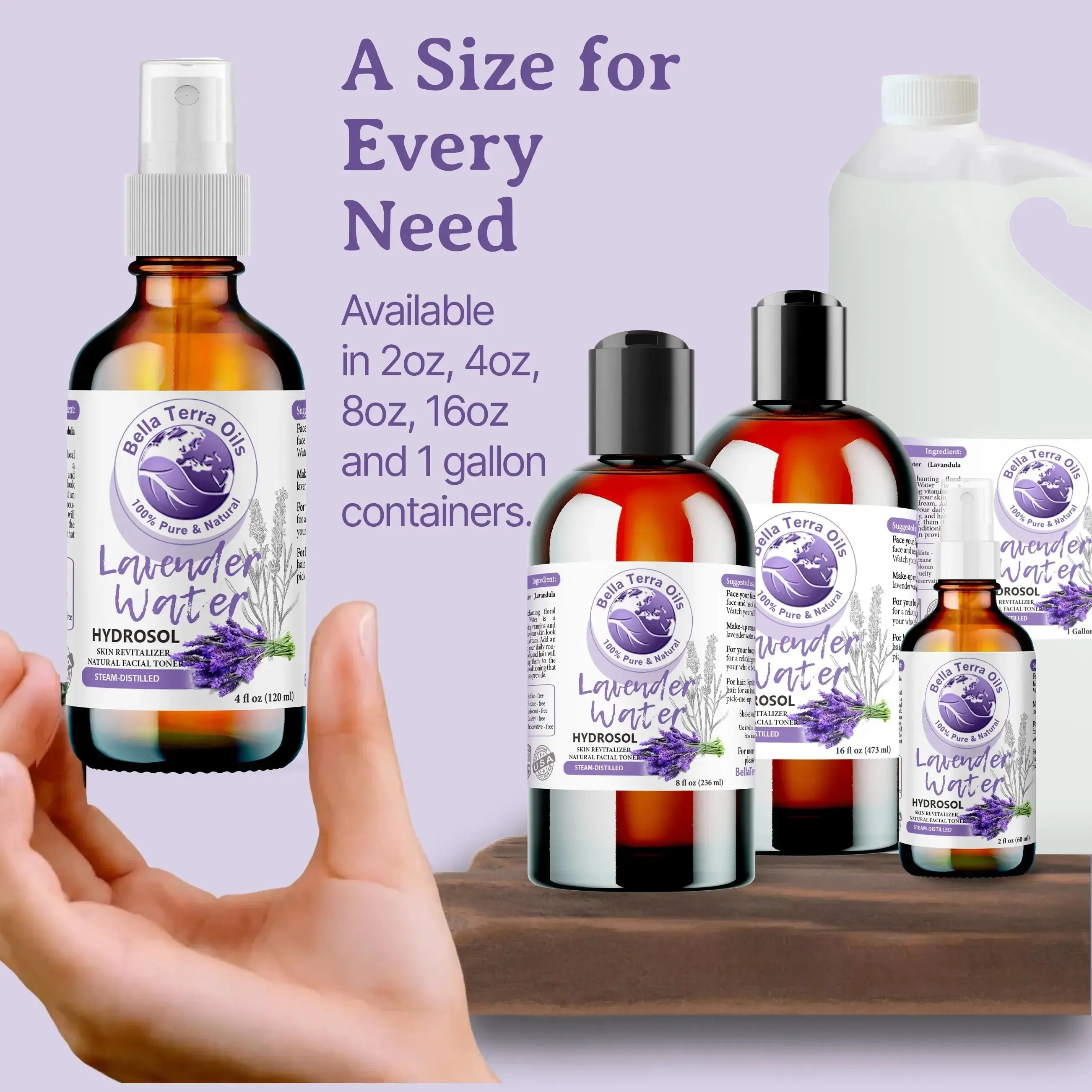 Lavender Water Hydrosol