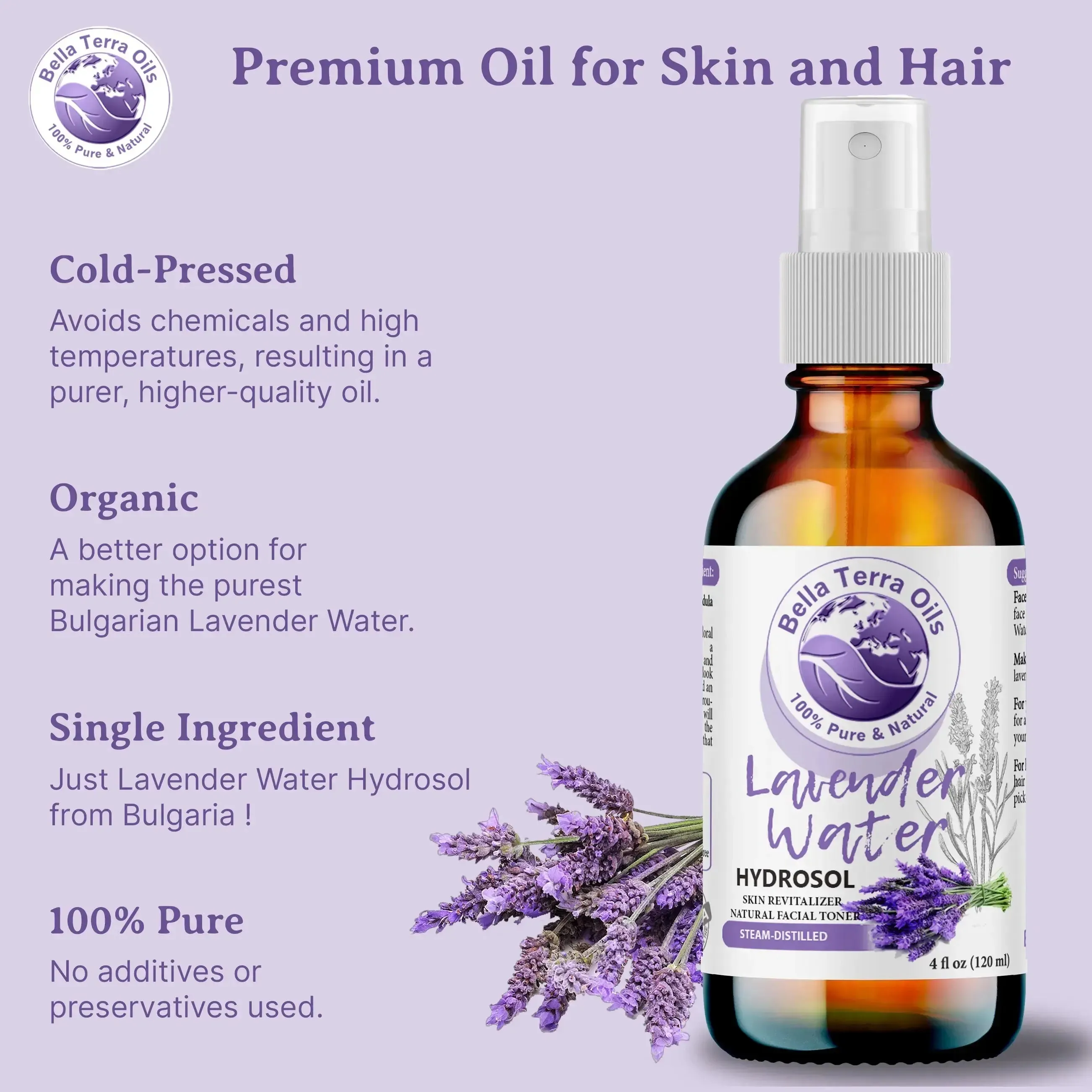 Lavender Water Hydrosol