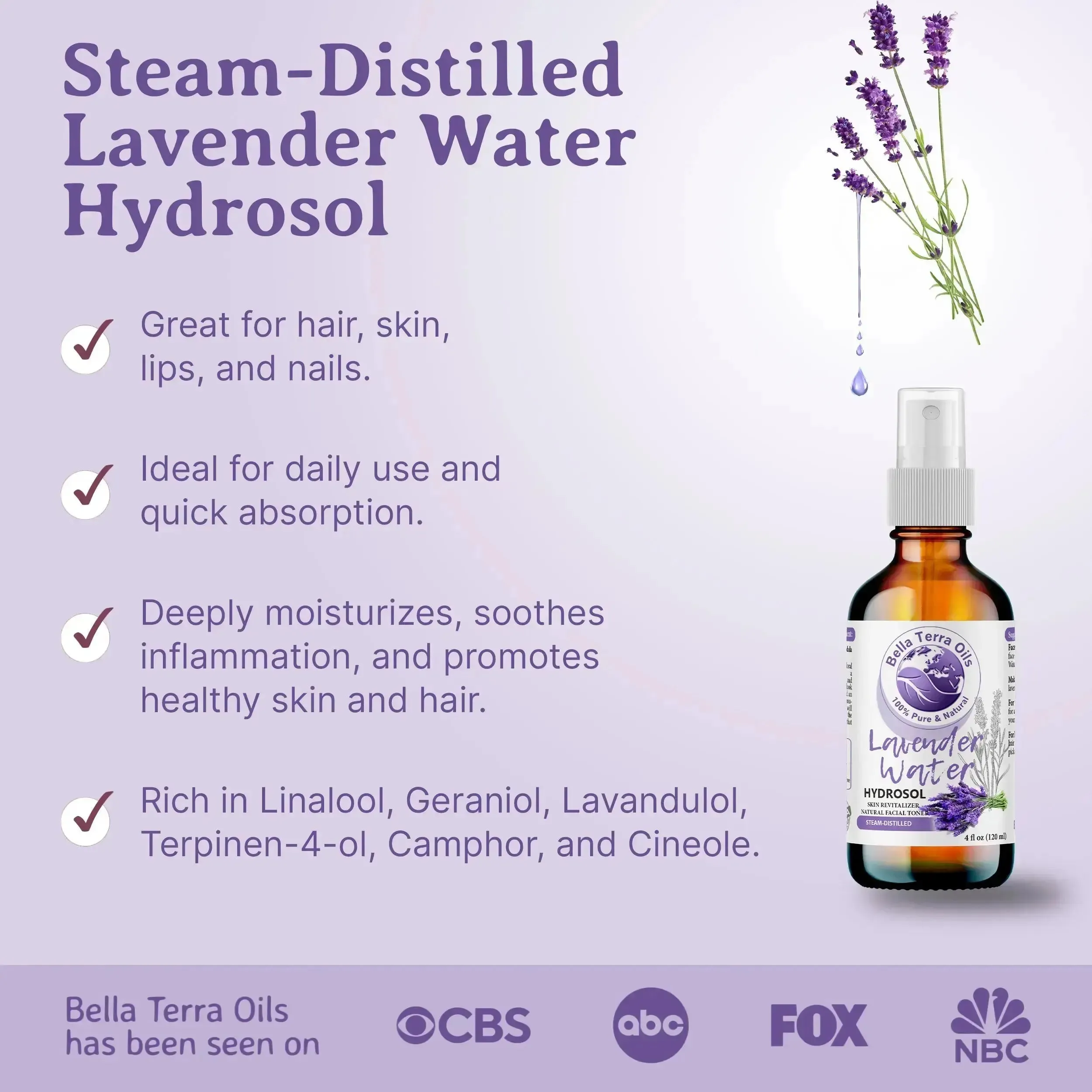 Lavender Water Hydrosol